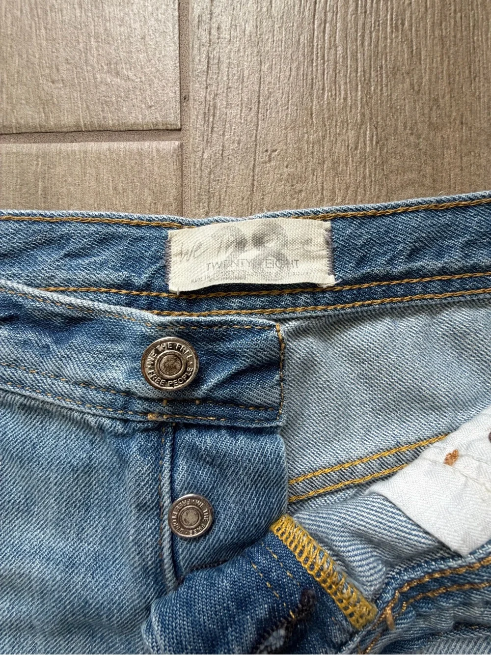 Free People Denim Shorts Size 28